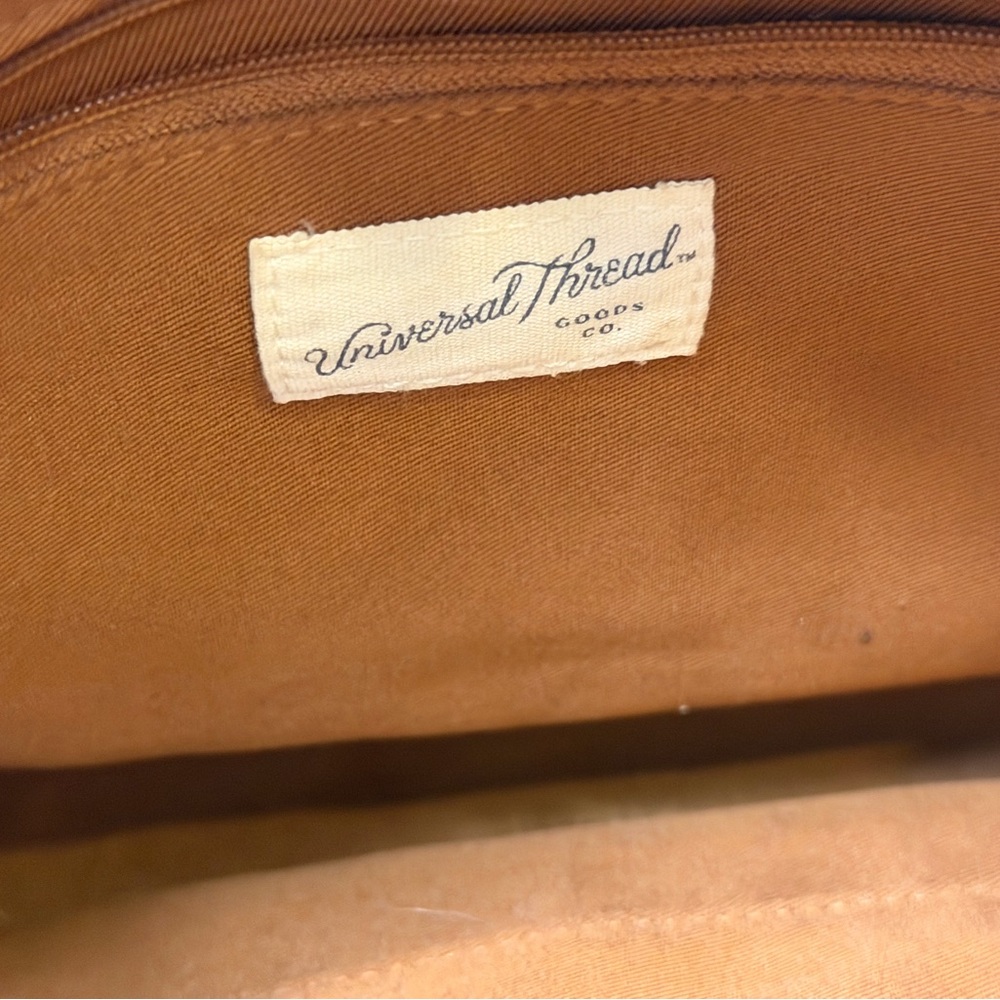 Universal Thread Tan Leather Handbag - image 4